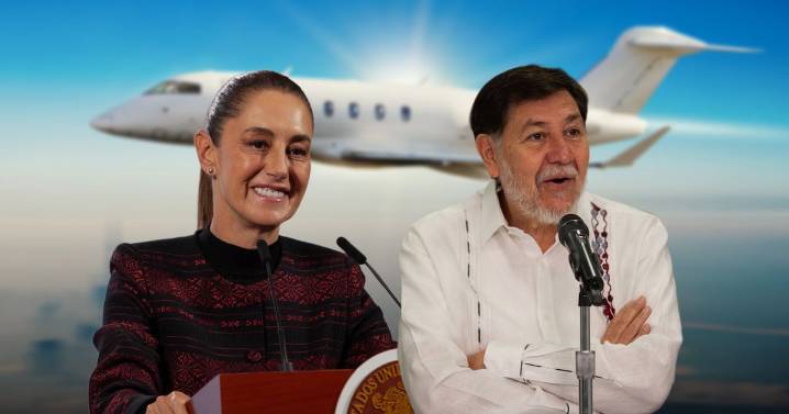 Sheinbaum marca distancia con Noroña por vuelo privado: ‘Que a cada quien nos evalúe la gente’