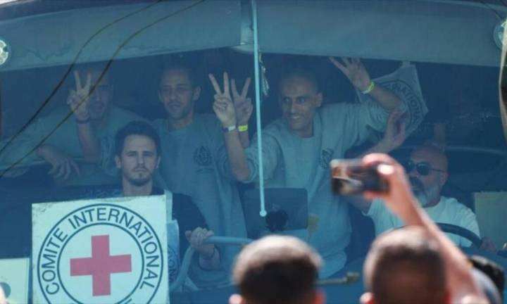 El régimen de Israel libera prisioneros palestinos en Gaza