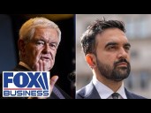‘A NIGHTMARE FOR THE DEMOCRATIC PARTY’: Gingrich SHREDS radical Democrat Zohran Mamdani