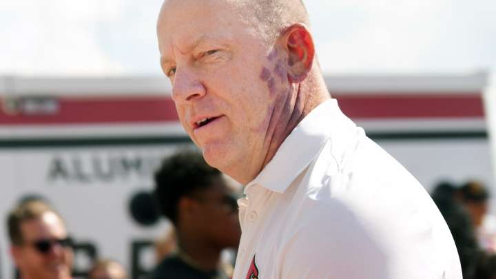 Jeff Brohm's patchwork job of keeping U of L run game together is coming apart