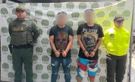 Fue capturado ‘Yorman’ y ‘Porrón’ requeridos por el delito de homicidio agravado y porte ilegal de armas