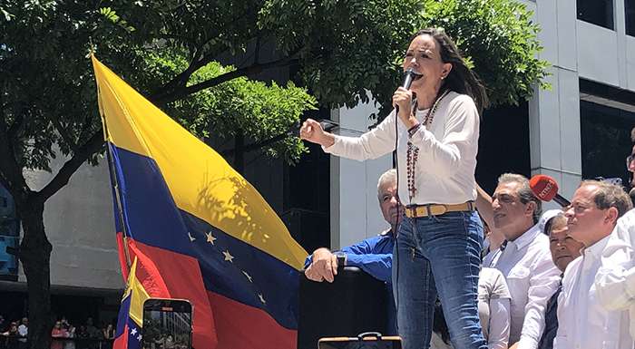 María Corina Machado fue galardonada con el Premio Nobel
