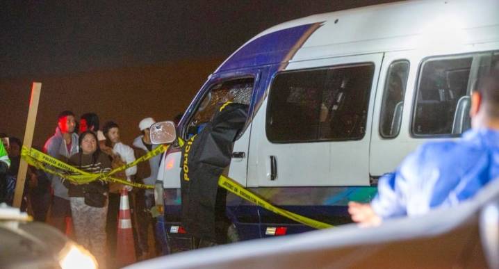 Falleció madre de familia que fue herida gravemente en ataque extorsivo contra combi en Lurín 
