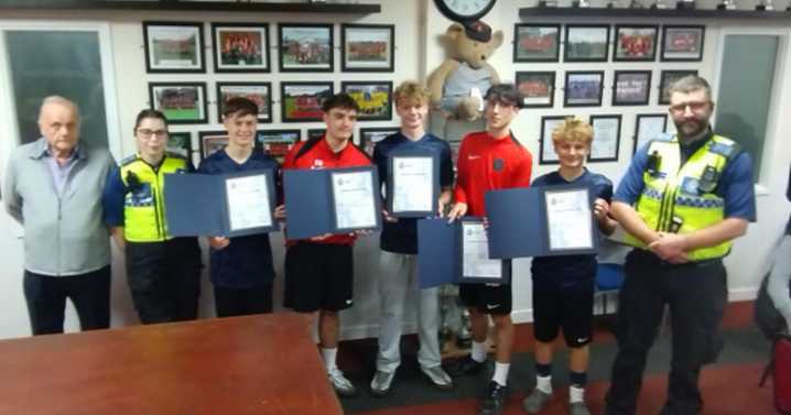 Teenage boys praised 'compassionate' act in Leicester bus station