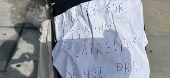 Brentwood’s Stolen Sinclair Dinosaur ‘Claire’ Returns Home With an Apology Note