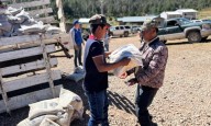 Distribuye Estado 1,500 paquetes de alimento en Guadalupe y Calvo