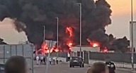 Un incendio en el polígono industrial de Don Benito alerta a los vecinos
