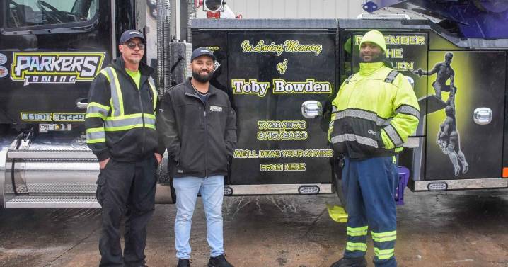 Tow truck tribute honors fallen operator, calls for stronger enforcement of Move Over Law