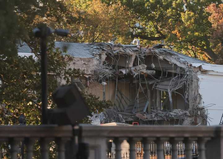White House makeover: East Wing gutted as Trump’s $250-million ‘big, beautiful’ ballroom project kicks off