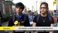 "Hoy nos presentamos para conmemorar a los fallecidos": Generación Z exige justicia por las víctimas durante protestas