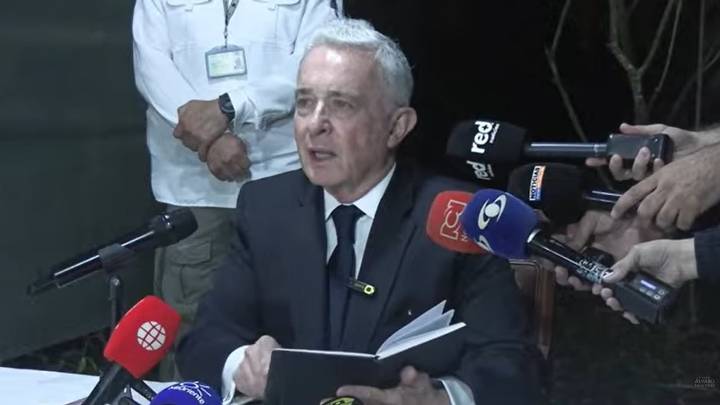 Álvaro Uribe habla tras absolución del Tribunal Superior de Bogotá: “He dicho la verdad”