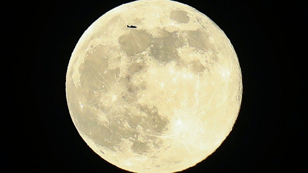 October's full moon is a supermoon. See timing for…