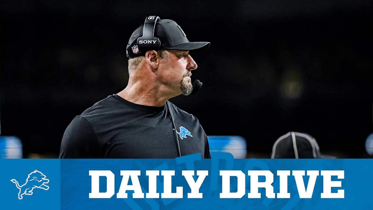 THE DAILY DRIVE: Lions' Dan Campbell happy see Aaron Glenn's first win as Jets head coach: 'I'm a huge fan'
