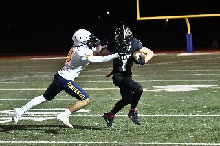 Monarch football brings the Rizz(ello) in league-clinching win over Frederick