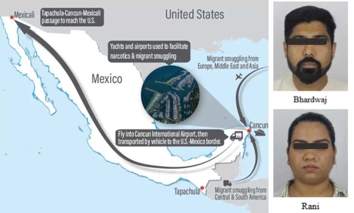 Estados Unidos sanciona a red de contrabando de personas con sede en Cancún