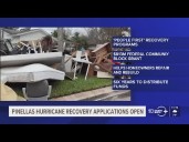 Pinellas County hurricane recovery applications are now open