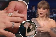 Taylor Swift wears two wedding rings on 'Jimmy Fallon' after Travis Kelce engagement