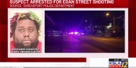 Man arrested during Egan Street shooting investigation