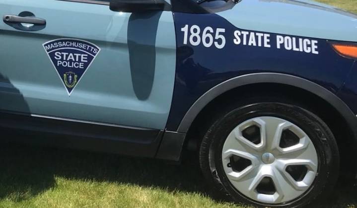 Mass. State Police: Driver of stolen car crashes into police cruiser in Westport