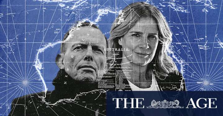 Tony Abbott and Rachel Griffiths are hosting rival TV shows with some surprising things in common