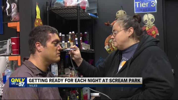 ONLY ON ABC57: A behind the scenes look at Niles Scream Park