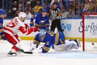 Colten Ellis stops 27 shots in NHL debut as Sabres snap Red Wings’ win streak