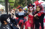 Catrinas exhiben su encanto en Ciudad de México (+Foto)