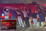 California fire captain enlists motorists to lift downed helicopter after hearing trapped medic groan