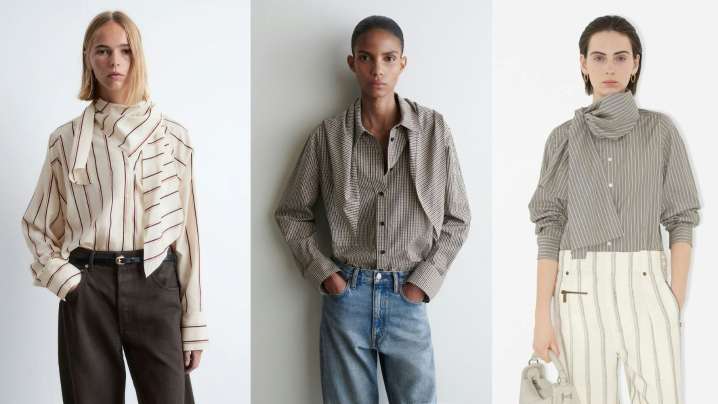Scarf Shirts Are The New Style About To Take Over Your Autumn Wardrobe