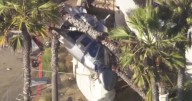 5 hospitalized after helicopter crashes in busy oceanfront area of Huntington Beach