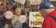 East Texas veterans return from Heroes Flight to emotional homecoming