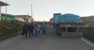 Ronderos bloquean vías en Cajamarca durante paro regional para exigir obras y frenar minería ilegal