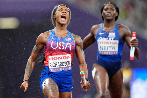 Relay revamp featuring Lyles and Richardson has US Olympic team looking for gold at 2028 LA Games