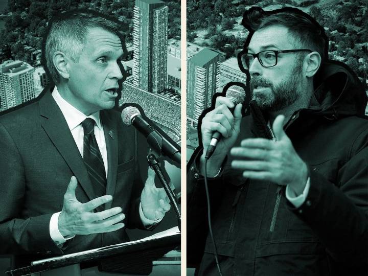 Opposing sides of the Lansdowne 2.0 debate