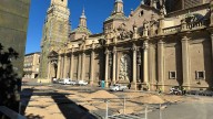La Navidad llega a la plaza del Pilar de Zaragoza con un Belén que gana metros