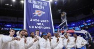 OKC Thunder shows resilience in double-overtime win over Houston on banner night