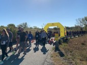 Nearly 300 people take part in run honoring lives of two NYPD officers on Staten Island