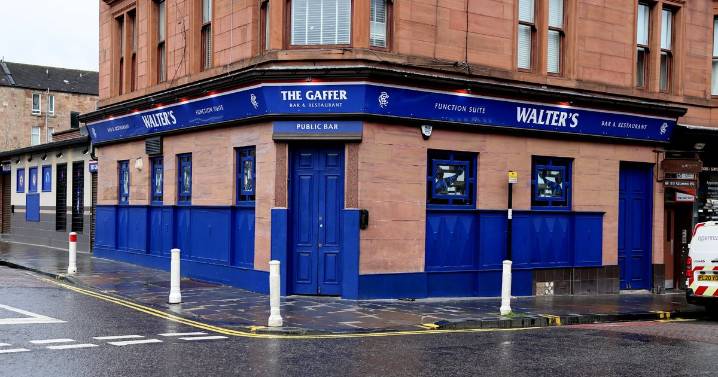 Rangers pub police probe after 'stink-bomb liquid' thrown inside
