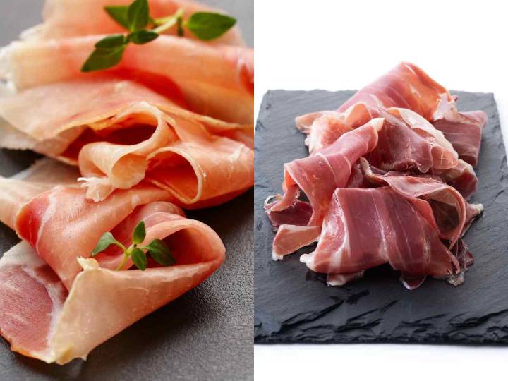 Diferencias entre el jamón serrano y prosciutto