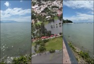 VIDEOS espectaculares: así luce el Lago de Chapala al 76.69% de su capacidad