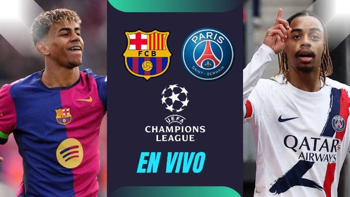 FC Barcelona vs PSG: Dónde Ver HOY EN VIVO y por plataformas online la Champions
