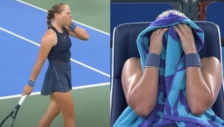 "¡Estoy harta del maldito tenis!": Mirra Andreeva causa preocupación tras colapsar en pleno partido