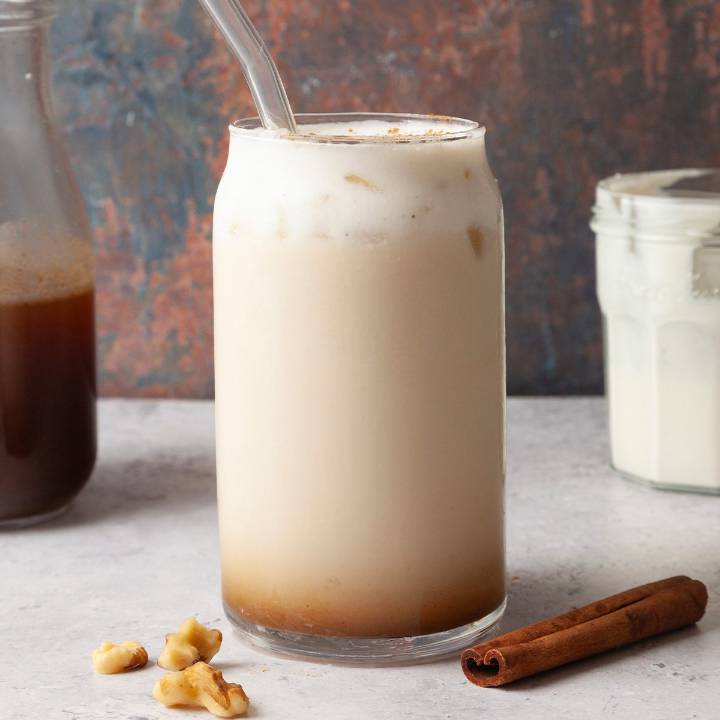 Carrot Cake Latte with Cream Cheese Cold Foam Recipe