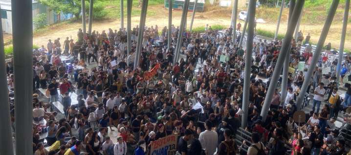 Estudiantes de la Universidad del Atlántico se declaran en paro indefinido