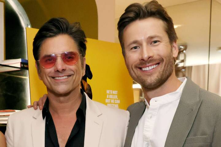 John Stamos Shares Birthday Tribute to Glen Powell with Naked Pics