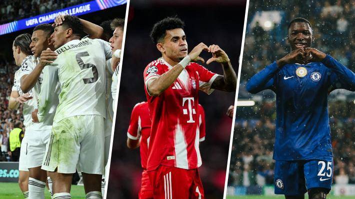 Más goleadas y el Madrid ganó: Cómo va la tabla de la Champions con cinco líderes y destacados equipos quedando hoy eliminados