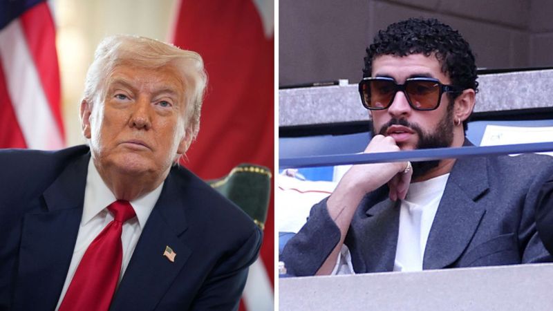 Trump arremete contra Bad Bunny por el show del Super Bowl : "Es una locura"