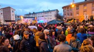 Jaca grita al unísono por "una Montaña Digna" en una manifestación multitudinaria