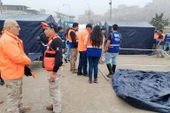 Sector defensa realiza acciones de apoyo en la zona tras incendio en SJM