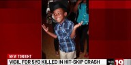 Vigil for 5-year-old killed in hit